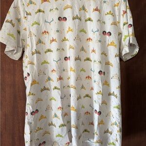 Colorful Patterned Short Sleeve Tee